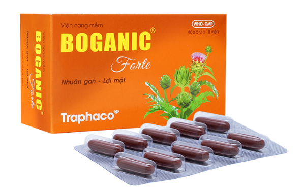 Thuốc giải độc gan Boganic Forte