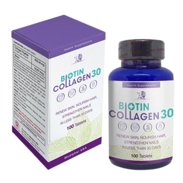 Biotin là dưỡng chất nào và vai trò của nó trong viên uống Biotin Collagen 30?
