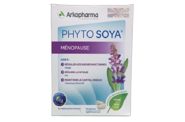 Viên uống hỗ trợ giảm triệu chứng tiền mãn kinh, mãn kinh Arkhopharma Phyto Soya Menopause