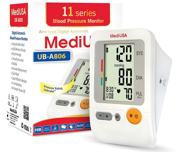 Máy đo huyết áp bắp tay tự động MediUSA UB-A806 