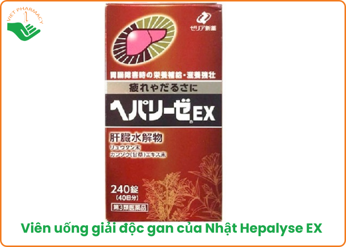 Thuốc giải độc gan của Nhật Hepalyse EX