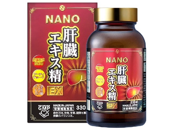Viên uống giải độc gan Nichiei Bussan Nano Nano Liver Extract Sperm EX 