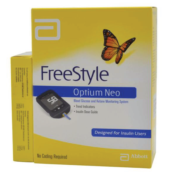 máy đo đường huyết freestyle optium neo