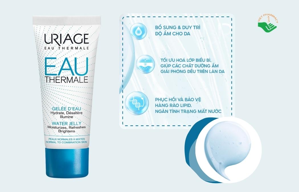 Kem dưỡng ẩm chuyên sâu Uriage Eau Thermale Gelée D'eau