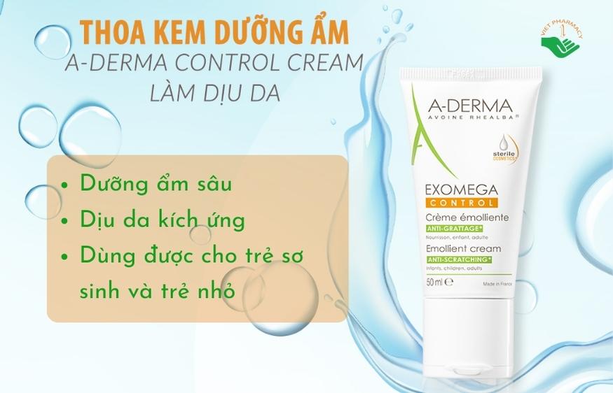 A Derma Exomega Control Emollient Cream