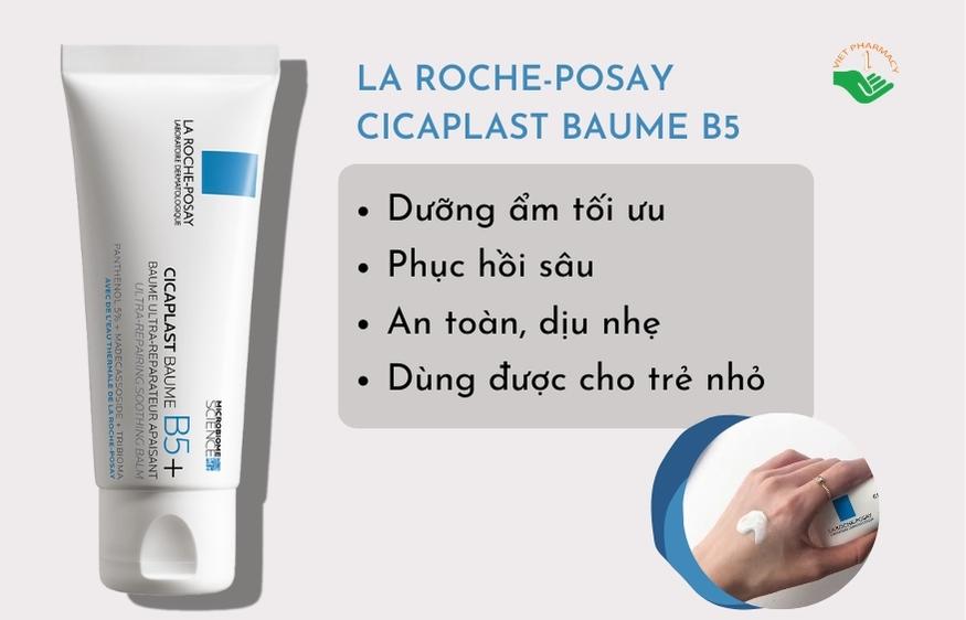 Kem dưỡng ẩm, phục hồi cho da khô La Roche-Posay Cicaplast Baume B5