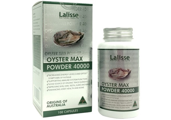 Tinh hàu nhân sâm Lalisse Oyster Max Powder 40000