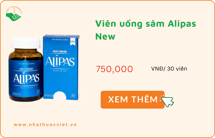 Viên uống sâm Alipas New