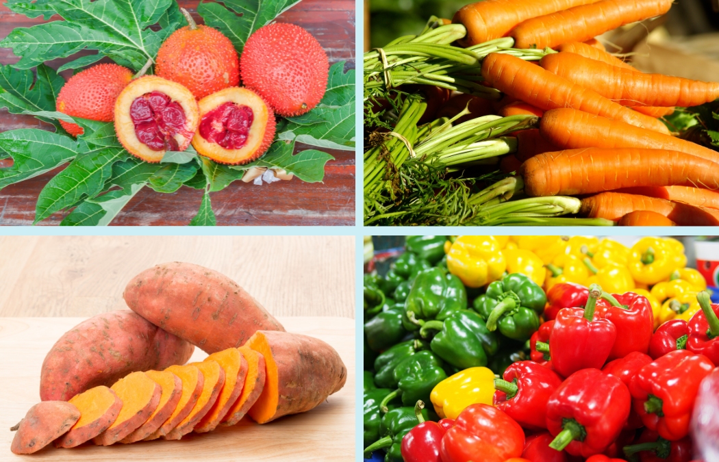 Các loại rau củ chứa nhiều vitamin A
