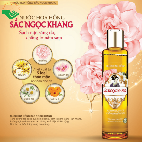 Nước hoa hồng Sắc Ngọc Khang