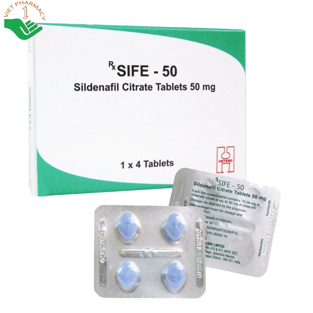 Thuốc trị rối loạn cương dương Sife-50	