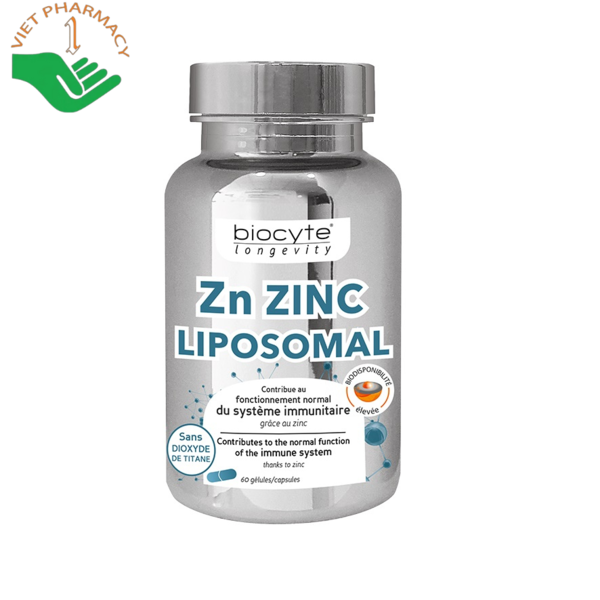 Viên uống bổ sung kẽm Zn Zinc Liposomal