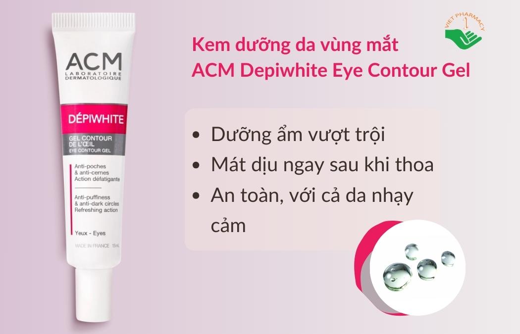 Kem trị thâm mắt ACM Depiwhite Eye Contour Gel 15ml