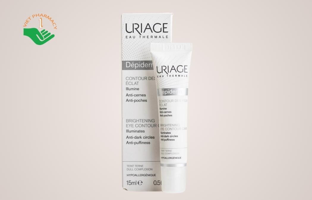 Kem dưỡng trị bọng mắt Uriage Depiderm Contour Des Yeux Eclat