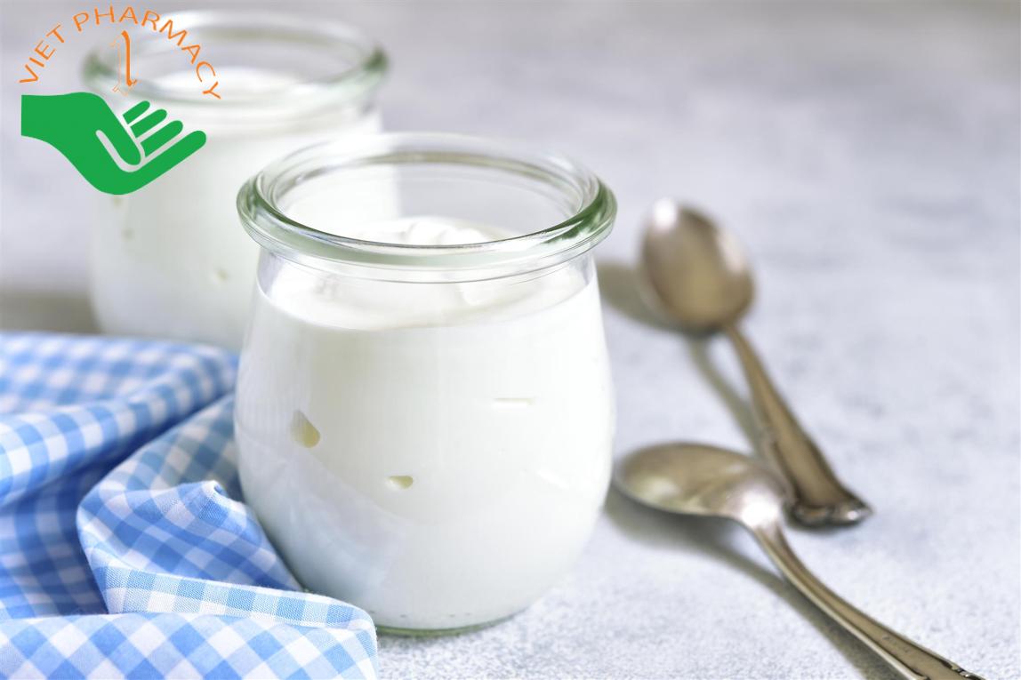Bổ sung thêm sữa chua giúp cải thiện tình trạng ngứa 2 bên mép vùng kín khi mang thai