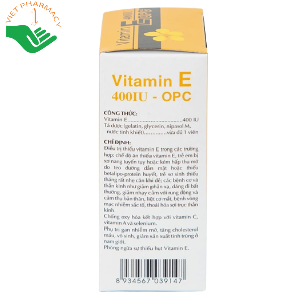 Vitamin E 400 IU OPC   Vitamin E 400 Iu Opc1 