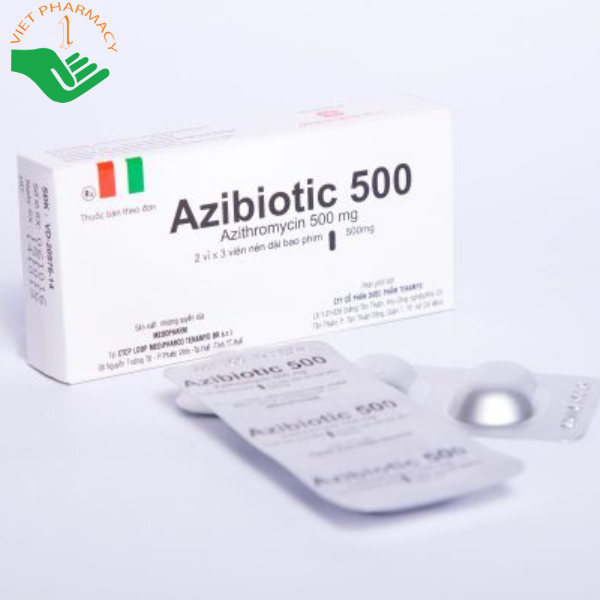 Thuốc Azibiotic 500 Medipharco