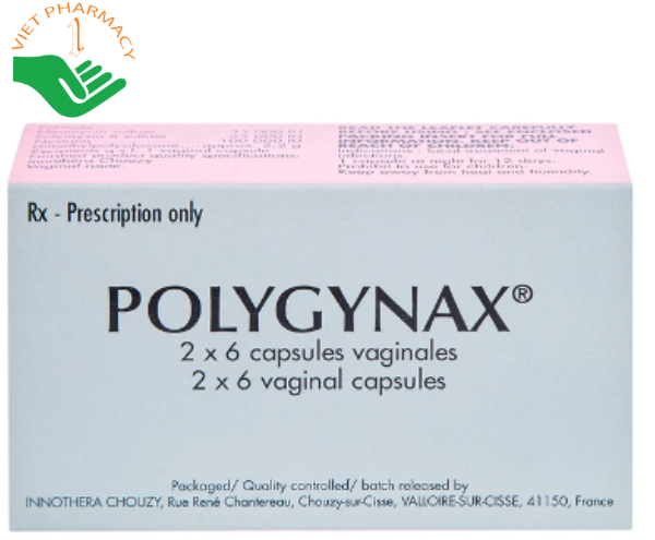 Thuốc Polygynax Innothera Chouzy điều trị viêm âm đạo, âm hộ
