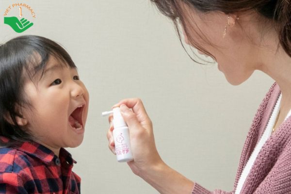 Xịt chống sâu răng cho trẻ em