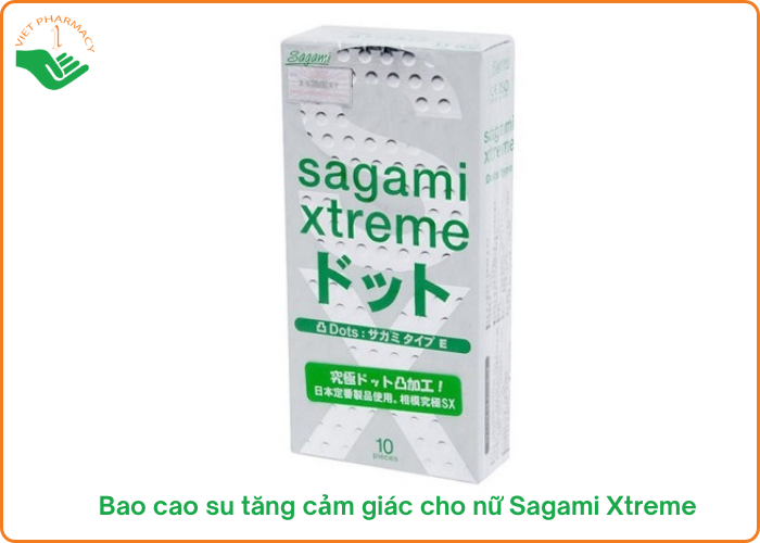 Bao cao su tăng cảm giác cho nữ Sagami Xtreme 