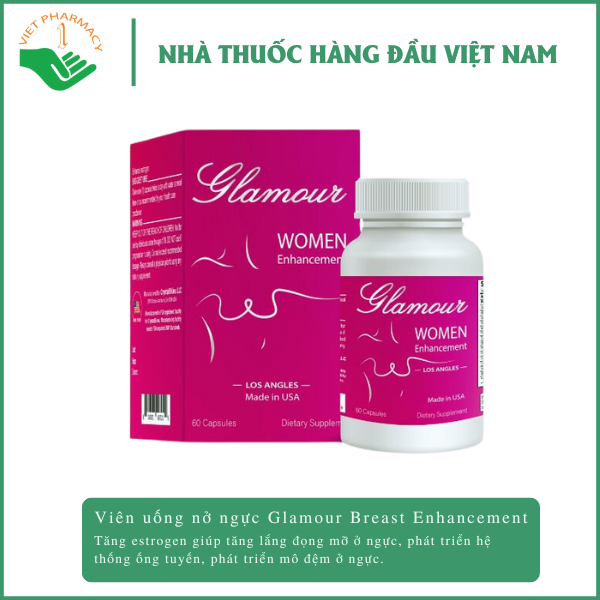 Viên uống nở ngực Glamour Breast Enhancement