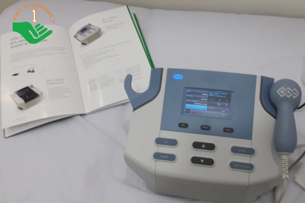 Máy siêu âm trị liệu là thiết bị dùng để tạo ra sóng siêu âm và nhiệt độ để điều trị bệnh