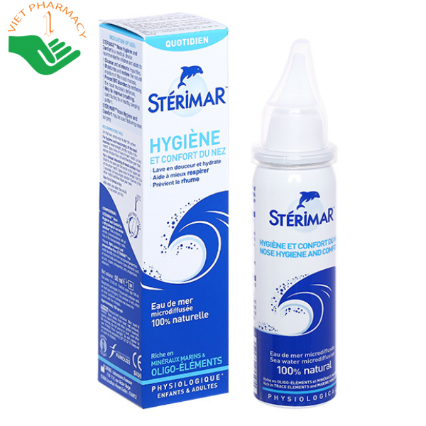Xịt mũi Sterimar Nose Hygiene and Comfort