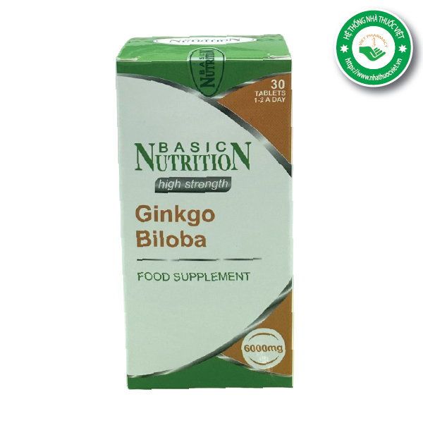ginkgo biloba basic nutrition