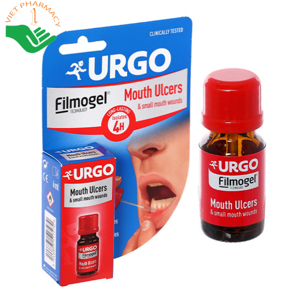 Dung dịch Urgo Mouth Ulcers hỗ trợ giảm nhiệt miệng