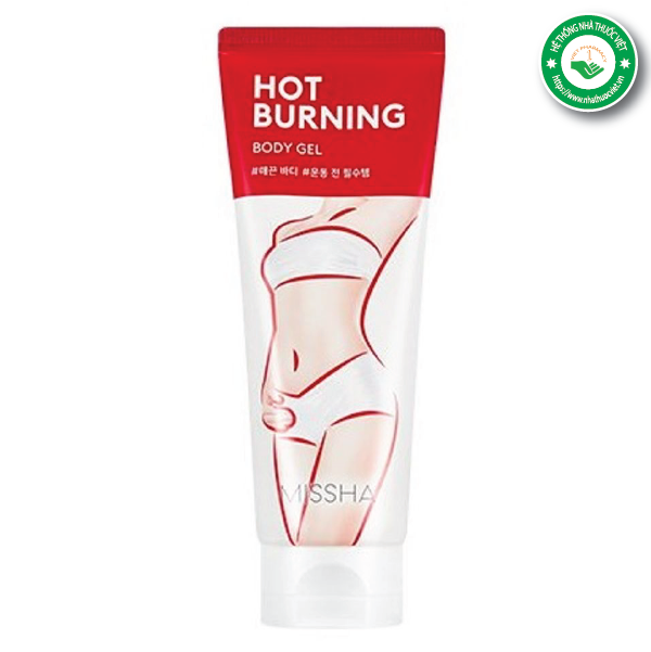 Kem tan mỡ bụng Hàn Quốc Missha Hot Burning Perfect Body Gel (Tube 200ml)