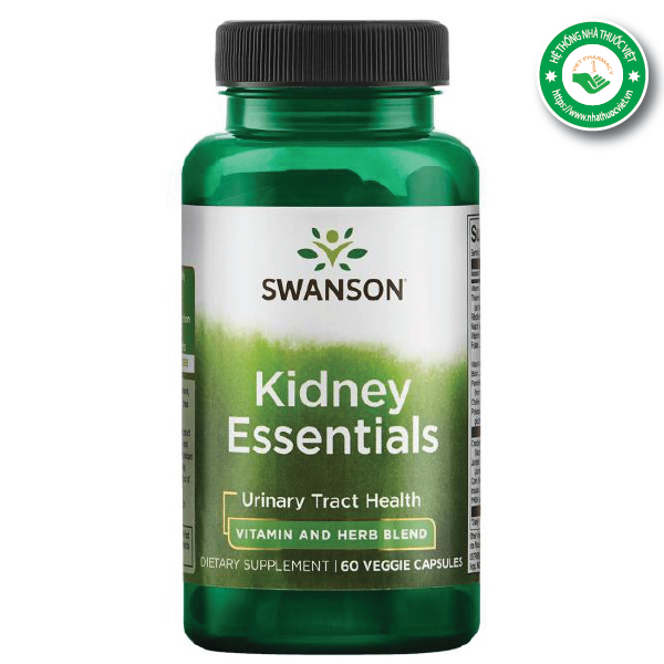 Thuốc bổ thận Swanson Kidney Essentials (Chai 60 viên)