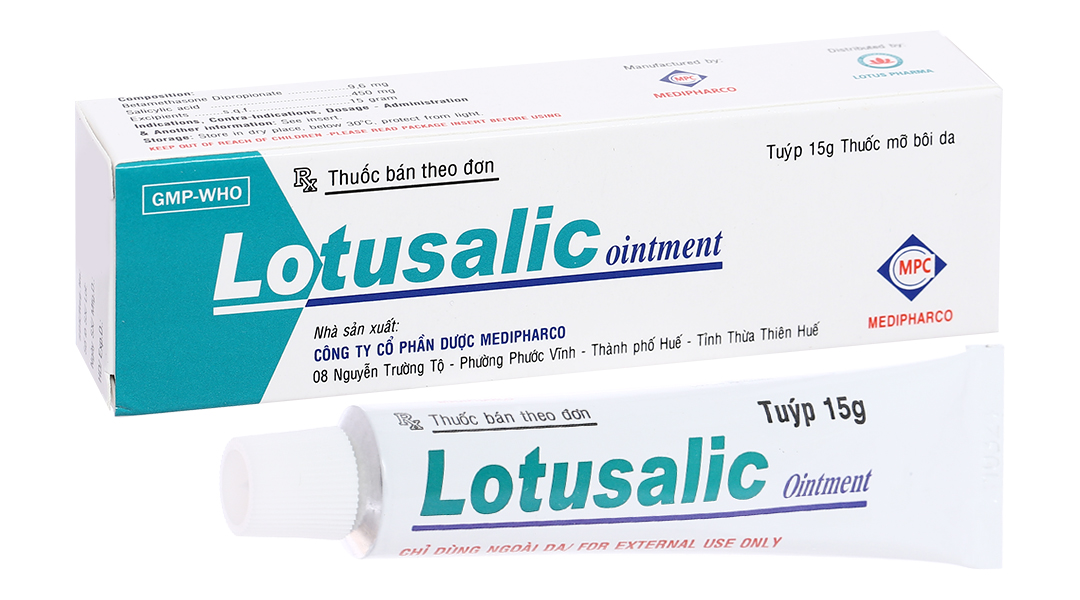 Thuốc mỡ Lotusalic Ointment giúp giảm viêm