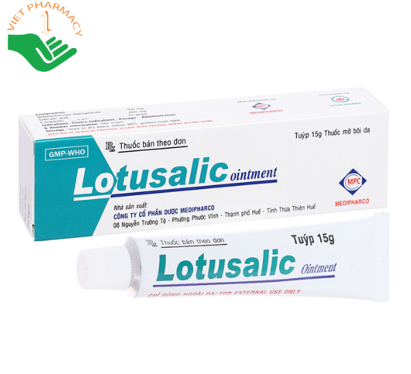 Thuốc mỡ Lotusalic Ointment giúp giảm viêm