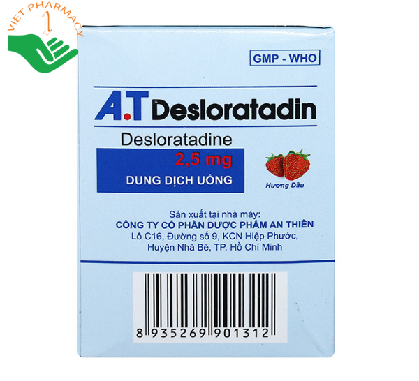 Dung dịch uống A.T Desloratadin