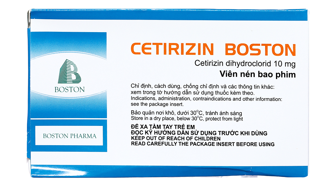 Cetirizin Boston 10mg