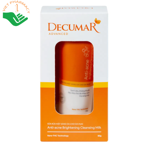 Sữa rửa mặt Decumar Anti-acne Brightening