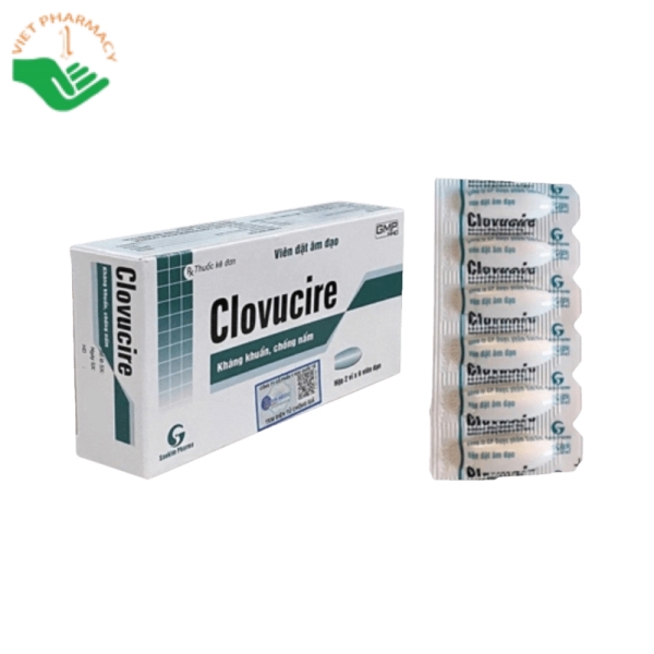 Clovucire hỗ trợ điều trị viêm nhiễm phụ khoa