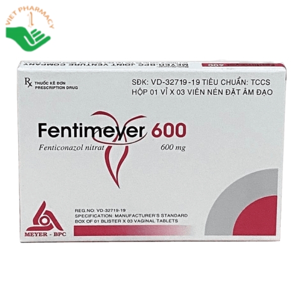 Fentimeyer 600 điều trị viêm nhiễm phụ khoa