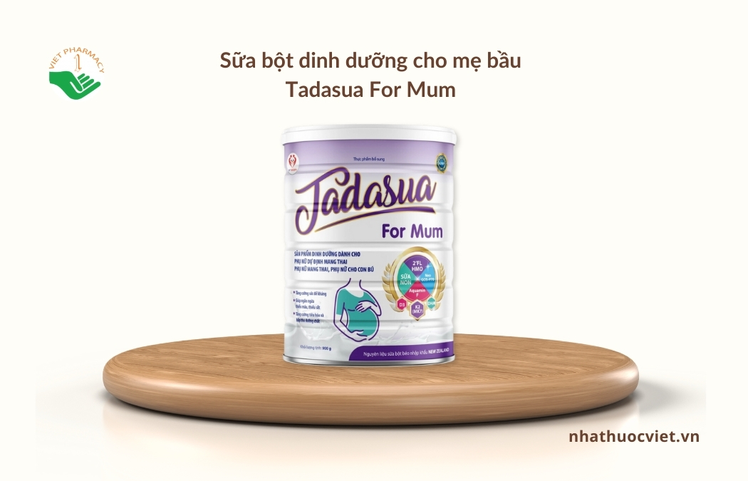 Sữa bột dinh dưỡng cho mẹ bầu Tadasua For Mum
