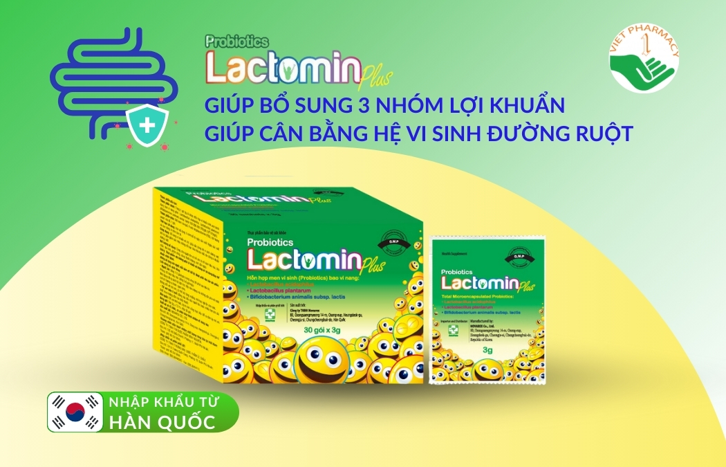 Men vi sinh Hàn Quốc Probiotics Lactomin Plus