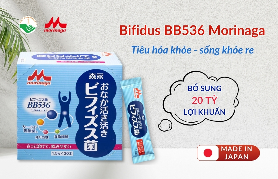 Bột men vi sinh Bifidus BB536 Morinaga