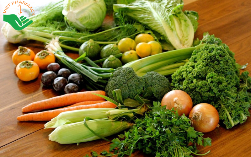 Nên ăn nhiều rau xanh khi bị dị ứng ngứa da giúp tăng cường miễn dịch