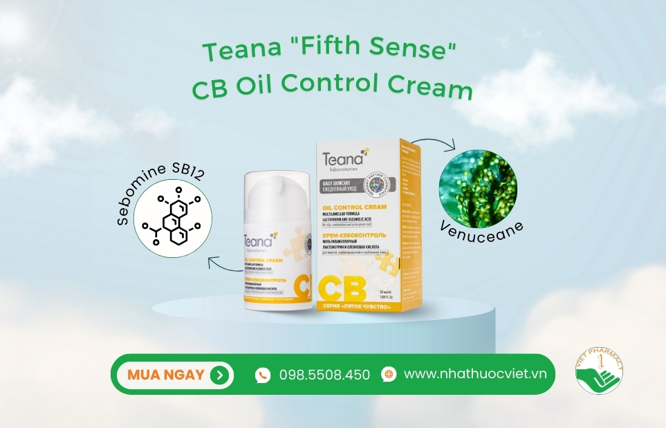 Teana "Fifth Sense" CB Oil Control Cream