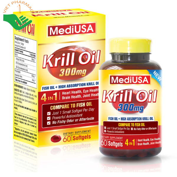 MediUSA Krill Oil 300mg