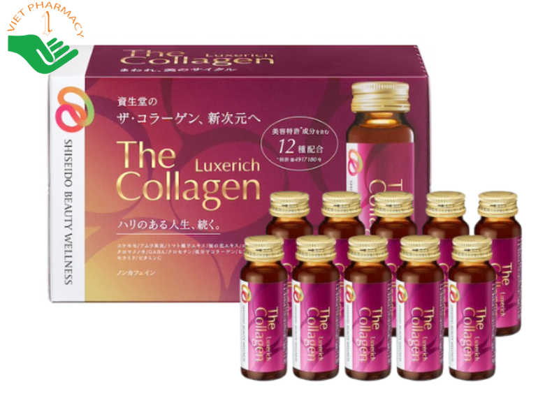 Nước uống Shiseido The Collagen LuxeRich