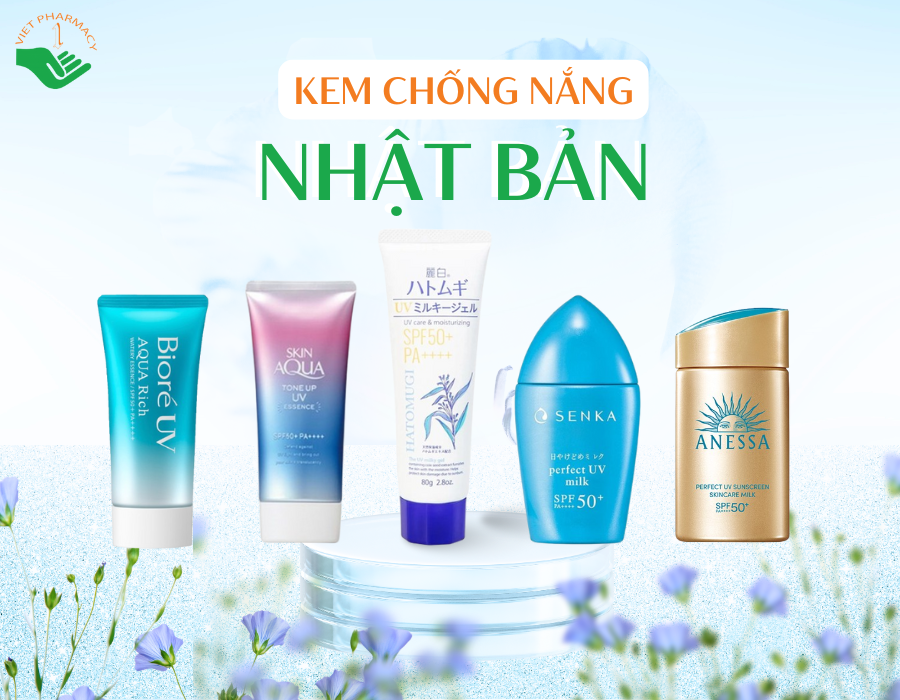 Top 5 loại kem chống nắng Nhật Bản được ưa chuộng hiện nay