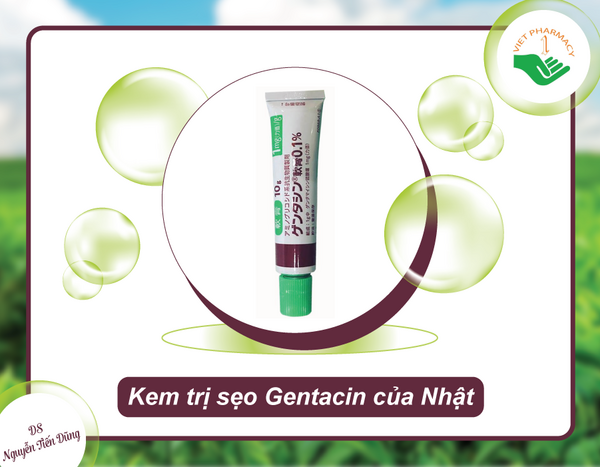 Hình ảnh 1 tuýp kem trị sẹo Gentacin