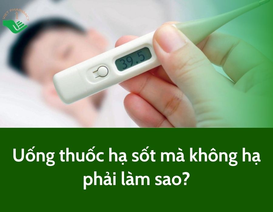 Uống thuốc hạ sốt mà không hạ phải làm sao?
