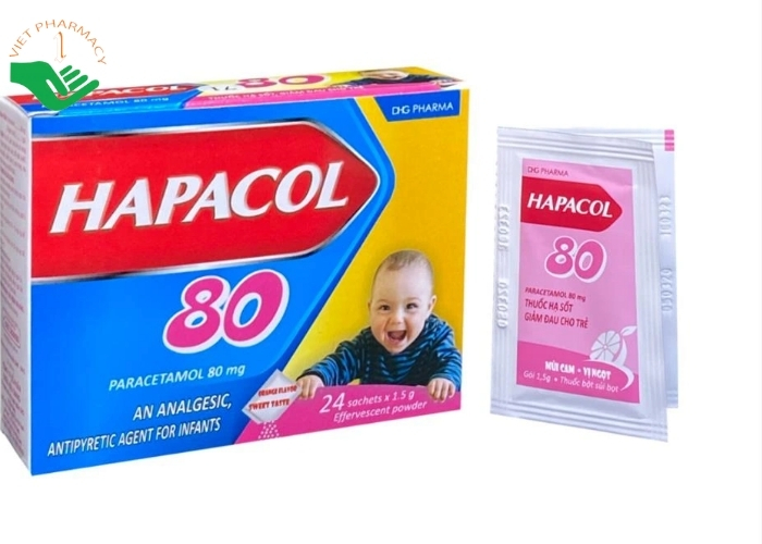 Hapacol có thành phần là paracetamol