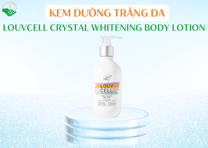 LouvCell Crystal Whitening Body Lotion